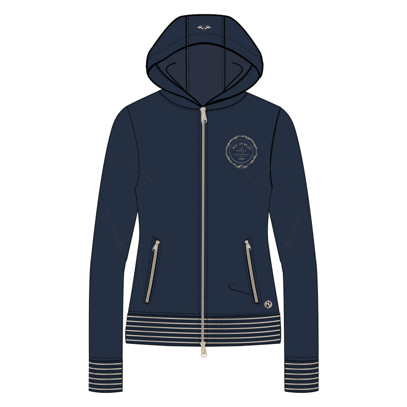 SWEAT ZIPPE HVPBEAU SS22