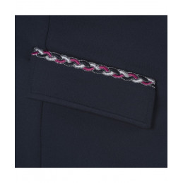 VESTE CONCOURS ENFANT PALOMA BLEU/FUSCHIA FLAG'S&CUP