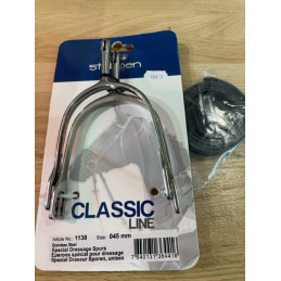 Eperon Dressage molette lisse 45mm STUBBEN