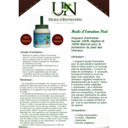 HUILE ENTRETIEN PIED AVEC PINCEAU UNGULA 400ML