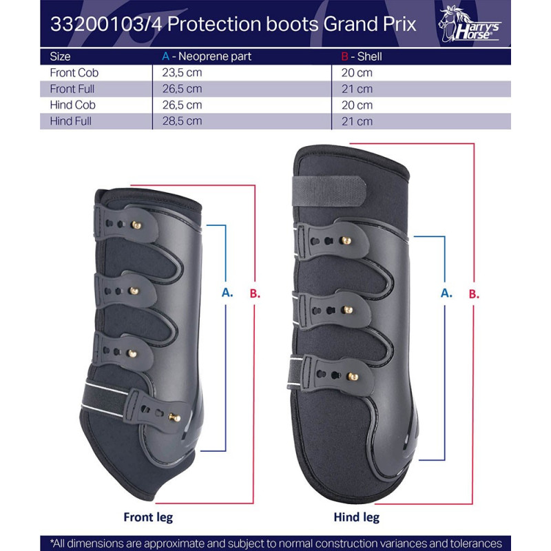 GUETRE GRAND PRIX AVANT HARRY HORSE