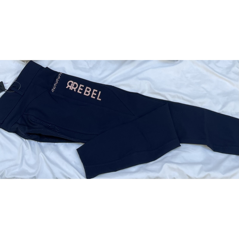 PANTALON TAILLE HAUTE REBEL MONTAR