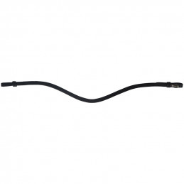 FRONTAL NOIR CUIR LISSE HORKA