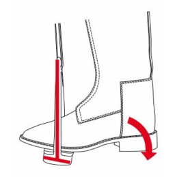 ETRIERS ASYMETRIQUES ADULTE HARRY'S HORSE