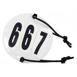 PORTE 3 NUMEROS DOSSARD CHEVAL HARRY'S HORSE