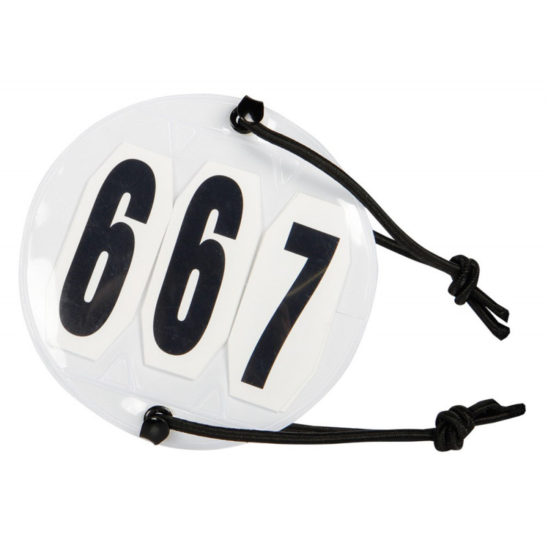 PORTE 3 NUMEROS DOSSARD CHEVAL HARRY'S HORSE