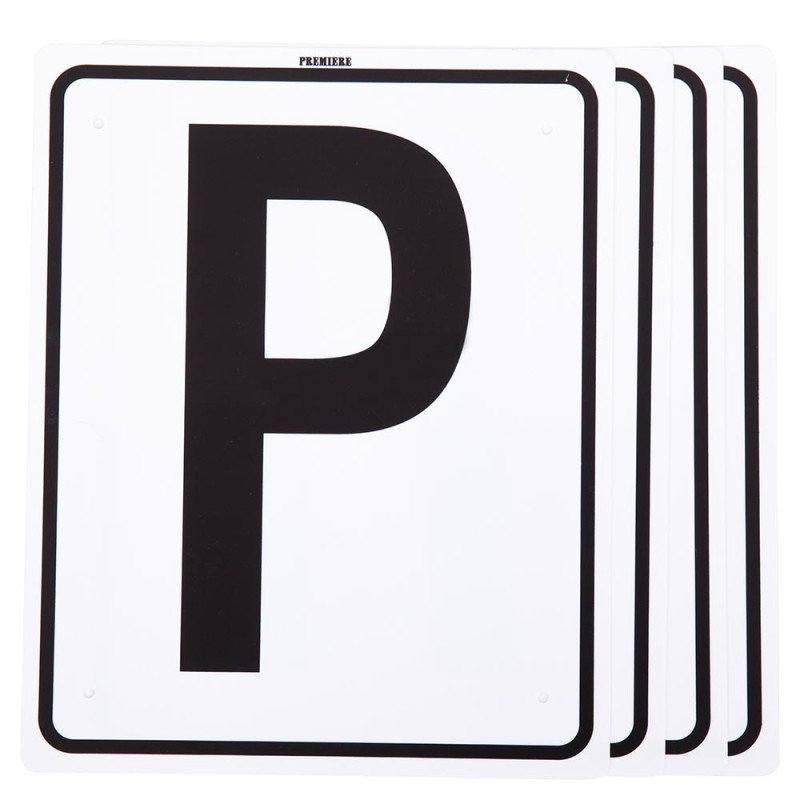 LETTRE MANEGE PAR 4 EN PLASTIQUE