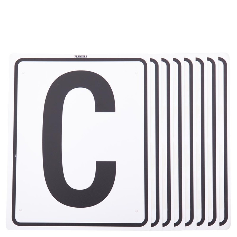 LETTRE MANEGE PAR 8 EN PLASTIQUE